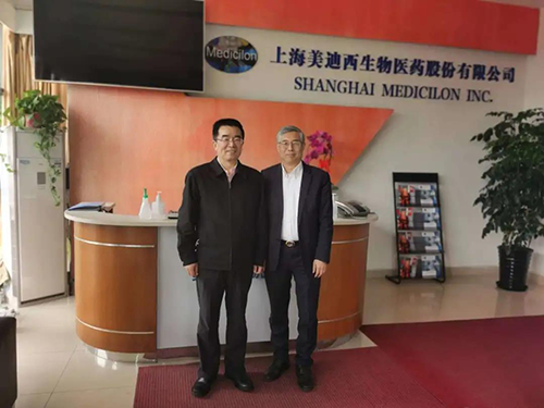 中国药科大学党委书记金能明率队赴人生就是博官方网站调研